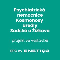 EPC by ENETIQA: Psychiatrická nemocnice Kosmonosy – areály Sadská a Žižkova